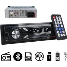Antenci Carstar CS-107 Çift Usb/sd/fm/aux/bluetooth Kumandalı Oto Teyp 4X60 Watt