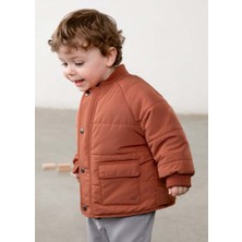 Mayoral Erkek Bebek Mont Kiremit 1-4 Yaş Kahverengi