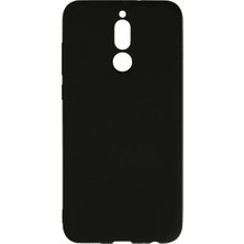 Efnaz Style Huawei Mate 10 Lite Kılıf Nano Içi Kadife Silikon - Siyah