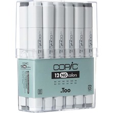 Copic Classic 12'li Set Natural Gri Özellikli Sanatsal Malzeme