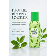 Green World Yeşil Çay Aerosol Sprey Kolonya 150 ml - Green Tea