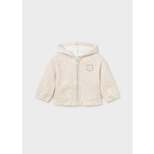 Mayoral Erkek Bebek Kapüşonlu Sweatshirt 1-4 Yaş Bej