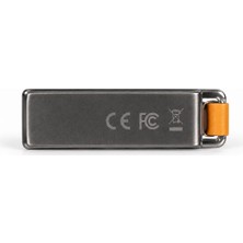 Kodak 32GB 2.0 USB Bellek K122 Metalik Gri Anahtarlık Tasarımlı Yüksek Hızlı Veri Aktarımı