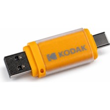 Kodak 32GB 3.2 Gen1 Type-C + USB Bellek  (K200Y)
