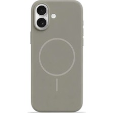 Velvoria iPhone 16 Mag Core Akıllı Magsafe Animasyonlu Silikon Kılıf Uzay Gri