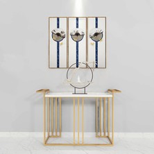 Modern Mdf Dresuar Ahşap Konsol Masa