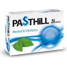 Pasthill Pastil Pasthıll Mentol & Okalıptus Pastıl Drops 24LU