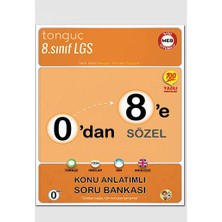 Tonguç Akademi 0'dan 8'e Sözel Konu Anlatımlı Soru Bankası Meb Uyumlu Yeni Müfredat 2027