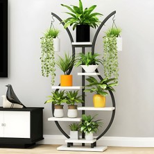 BTK58168 Modern Ahşap Çok Katlı Çiçeklik