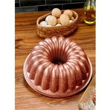 Esta Asya Döküm Sık Dilimli Kek Kalıbı Rose Gold