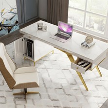 ÇLM33240 Modern Mdf Çalışma Masası
