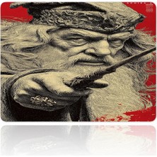 Urzuva Elder Stave 40X30 3mm Gaming Oyuncu Mousepad, Büyük Boy Premium Mouse Pad Kaydırmaz