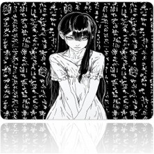 Urzuva Whispered Sutra 40X30 3mm Gaming Oyuncu Mousepad, Büyük Boy Premium Mouse Pad Kaydırmaz