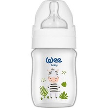Wee Baby Wee 959 Safari Pvc Biberon Geniş Ağızlı 0-6 Ay 150 ml