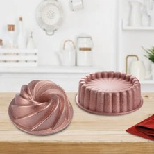 Esta Döküm Rose Gold 2li Granıt Ruzgar Gülü Gri