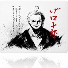 Urzuva Ink Swordsman 48X40 4mm Gaming Oyuncu Mousepad, Büyük Boy Premium Mouse Pad Kaydırmaz