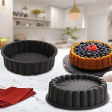 Esta Döküm Gri Tart Kalıbı Gri