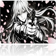 Urzuva Petal Pistol 40X30 3mm Gaming Oyuncu Mousepad, Büyük Boy Premium Mouse Pad Kaydırmaz