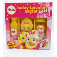 Dalin Kolay Taranan Saçlar Bakım Seti - Şampuan 200 ml + Saç Spreyi 200 ml + Tarak