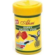 Ahm Guppy Granul Food 250Ml 110Gr Yüksek Kalite Beslenme Türü Lepistesler İçin Özel Karışım