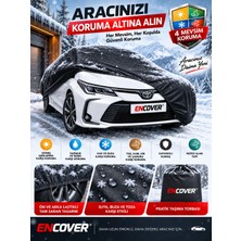 Encover Chevrolet Lacetti Hb Uyumlu Siyah Araba Çadırı Araba Brandası Su Geçirmez Oto Branda