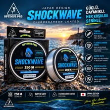 Optimus Pro Fluorocarbon Coated Hayalet Misina Shockwave 250 Metre