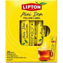 Lipton Mini Dem Yellow Label Siyah Çay 20LI