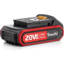 Stechend SX02 Sarjlı Akü 2 Amper 20V Yedek Akü