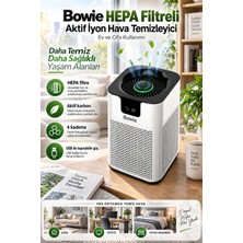 Bowie Hepa Filtreli Aktif Iyon Hava Temizleyici – Ev ve Ofis Kullanımı