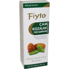 Fiyto Çam Kozalak Şampuanı 200 ml Besleyici Bitkisel Formül Tüm Saçlar İçin Özel İçerik