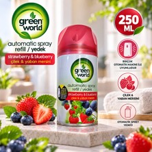 Green World Çilek & Yaban Mersini Otomatik Sprey Yedeği 250 ml
