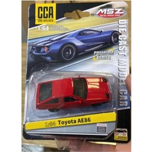 CCA Premium Series Toyota AE86 Kırmızı 1/64 Model Araba