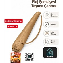 Dogant Md Plaj Deniz Şemsiyesi Taşıma Çantası Kılıfı Krem