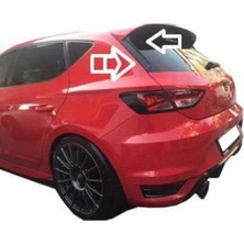 Türkset Leon Mk3 Spoiler Kulağı Fiber 2013-2017 (( Parlak Siyah ))
