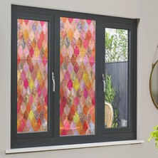Wink Fol Cam Vitray Folyo, Kendinden Yapışkanlı, Desenli Buzlu Cam Folyo 61X100 cm