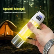 Aslanoğlu Store Gold Police GP-222 Çok Fonksiyonlu Kamp Lambası 1000 Lümen
