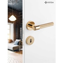 Elovias System Axel-T Kapı Kolu Gold/Altın Sarı Renk (HA187TRO12 GL)