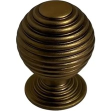 Elovias Özen 9133 Modeli Düğme Kulp Antik Sarı (Ö9133-D-94)