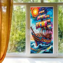 Wink Fol Cam Vitray Folyo, Kendinden Yapışkanlı, Desenli Buzlu Cam Folyo 61X100 cm