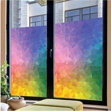 Wink Fol Cam Vitray Folyo, Kendindin Yapışkanlı, Desenli Buzlu Cam Folyo 61X100 cm