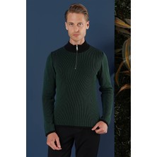 Efor TR 859 Slim Fit Nefti Klasik Triko