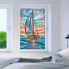 Wink Fol Cam Vitray Folyo, Kendinden Yapışkanlı, Desenli Buzlu Cam Folyo 61X100 cm