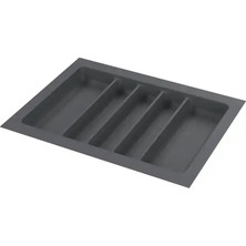 Elovias Starax 64X49 Gri Plastik Kepçelik 5 Gözlü Modül 70CM (S-2688-GP)