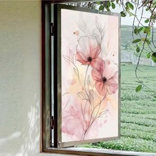 Wink Fol Cam Vitray Folyo, Kendindin Yapışkanlı, Desnli Buzlu Cam Folyo 61X100 cm
