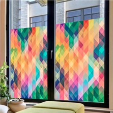 Wink Fol Cam Vitray Folyo, Kendindin Yapışkanlı, Desnli Buzlu Cam Folyo 61X100 cm