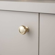 Elovias System Düğme Mobilya Kulbu Gold Renk 32mm Kulp (SY1915 0032 GL)