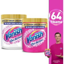 Vanish Oxi Action Deterjan Güçlendirici ve Leke Çıkarıcı Toz Beyazlar için 970 Gr + Renkliler için 970 Gr