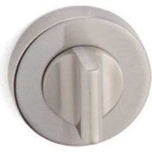 Elovias System Yuvarlak Wc Kapı Rozeti Nikel Saten (RO12W Nb)