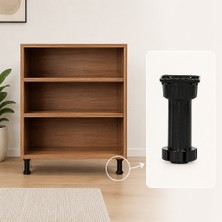 Elovias Sese Plastik Baza Ayağı 1. Kalite Siyah 12-17CM (SS400-85)