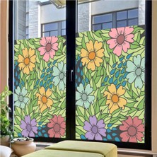 Wink Fol Cam Vitray Folyo, Kendindin Yapışkanlı, Desnli Buzlu Cam Folyo 61X100 cm